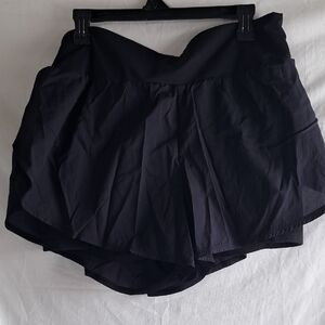 All in Motion Women's Black Athletic Shorts